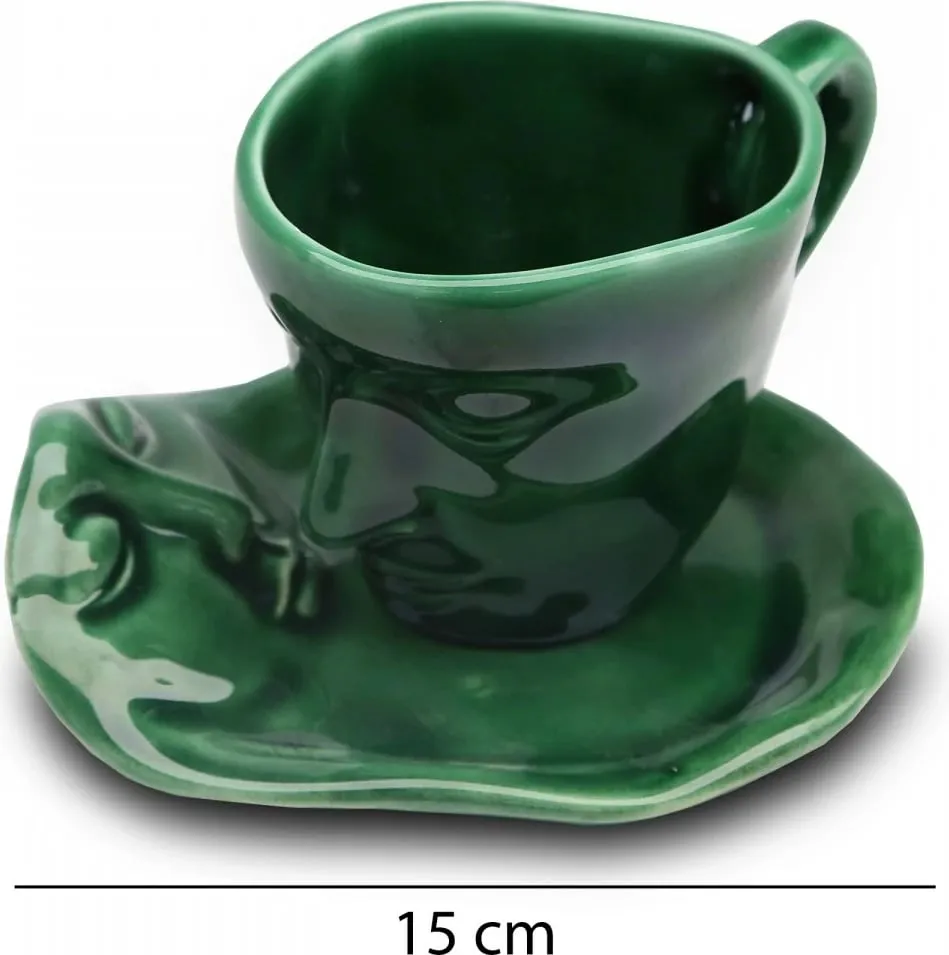 Set filxhanësh (2 copë), Aberto Design, HMY-6405, ngjyrë e gjelbër - 3
