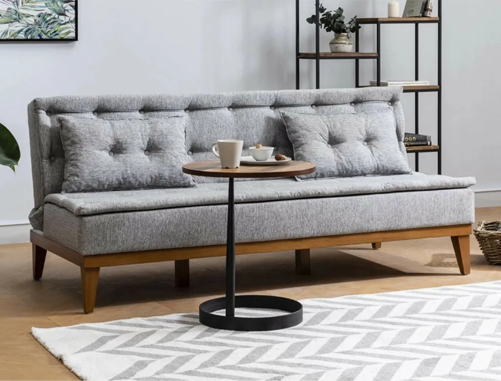 Set divan-krevat Atelier del Sofa, ngjyrë gri, Fuoco-TKM03-1008 - 5