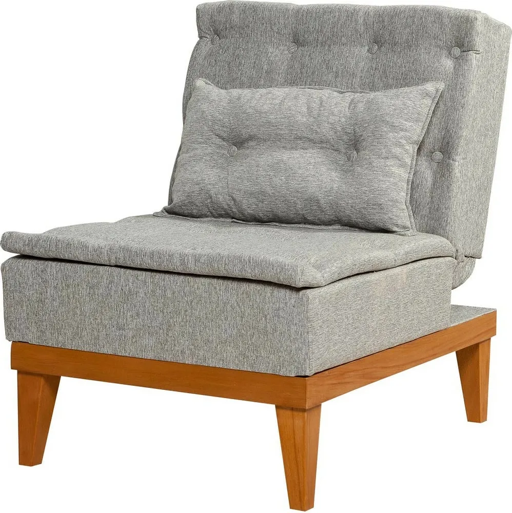 Set divan-krevat Atelier del Sofa, ngjyrë gri, Fuoco-TKM03-1008 - 8