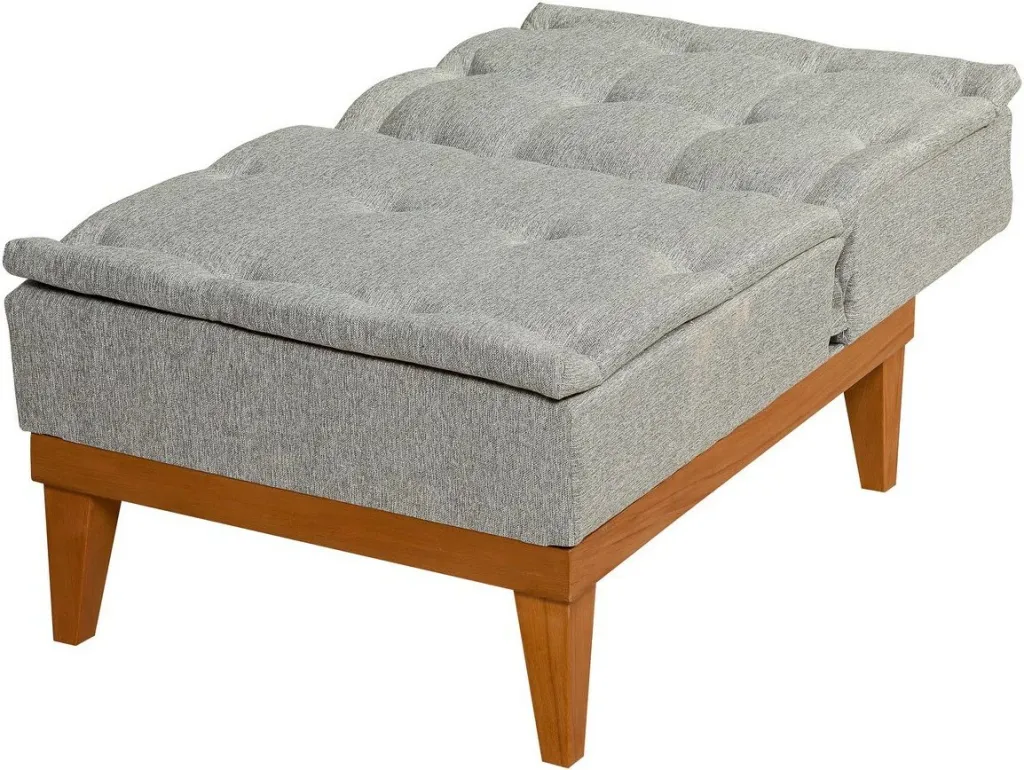 Set divan-krevat Atelier del Sofa, ngjyrë gri, Fuoco-TKM03-1008 - 9
