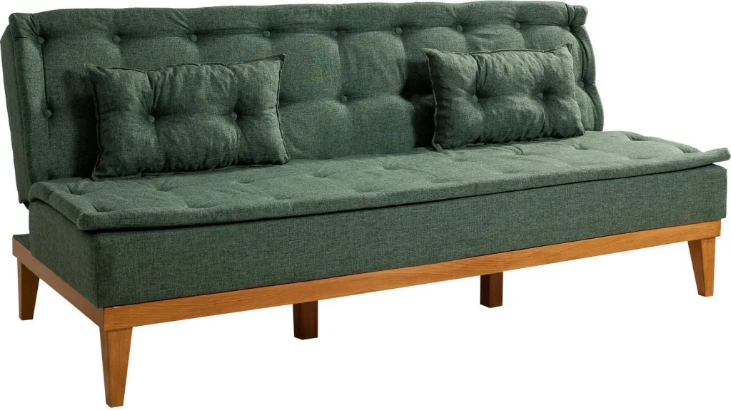 Set divani-krevat Atelier del Sofa, ngjyrë e gjelbër, Fuoco-TKM07-1070 - 5