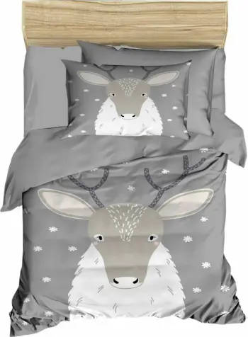 Set mbulesë për jorgan për bebe, L'essentiel, PH1101, gri dhe e bardhë