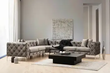 Kënd-sofë Atelier del Sofa, Como majtas, antracit