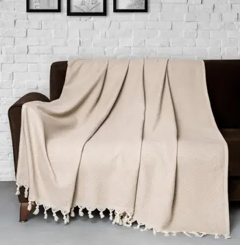 Mbulesë divani L'essentiel, Trendy, bezhë, 170x300cm