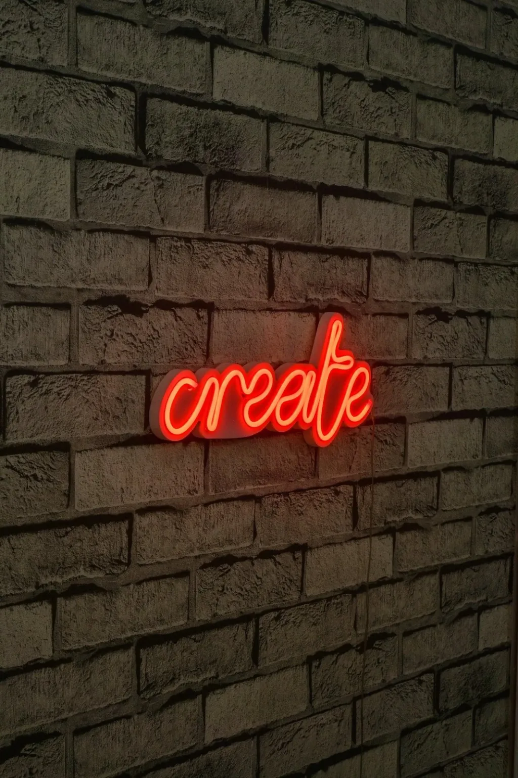 Dritë dekorative LED plastike, BOSS, ngjyrë e kuqe - 2