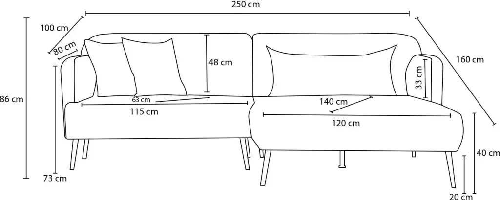 Këndollë Revos, ngjyrë gri, Atelier del Sofa - 5