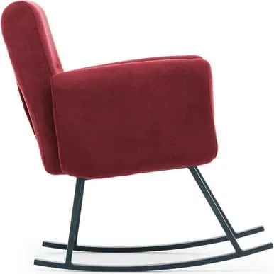 Karrige lëkundëse Atelier del Sofa, Kono, ngjyrë bordo - 3