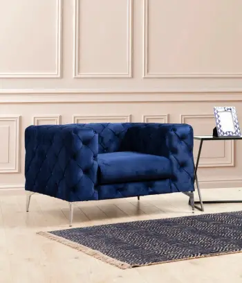 Karrige Wing Como, ngjyrë blu navy