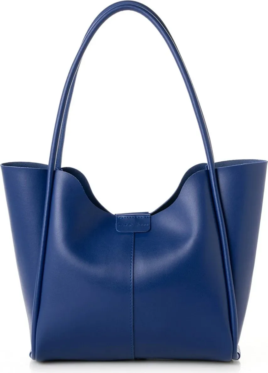 Tote bag Lucky Bees, ngjyrë sax blue, 1264 Farina - 1