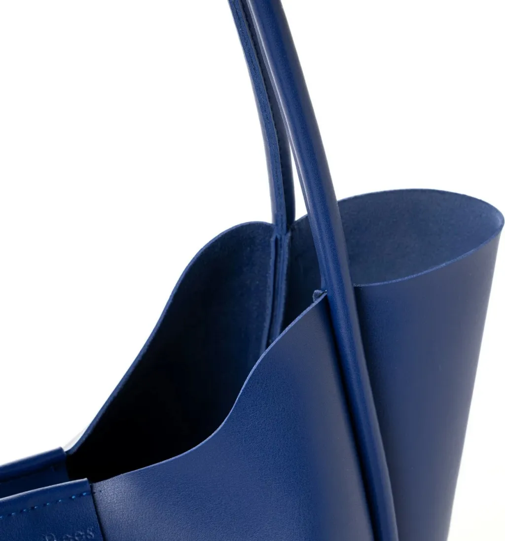 Tote bag Lucky Bees, ngjyrë sax blue, 1264 Farina - 6