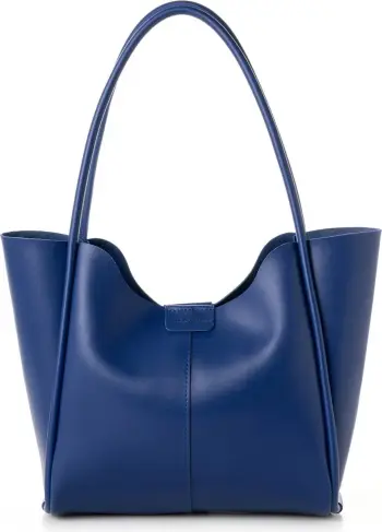 Tote bag Lucky Bees, ngjyrë sax blue, 1264 Farina