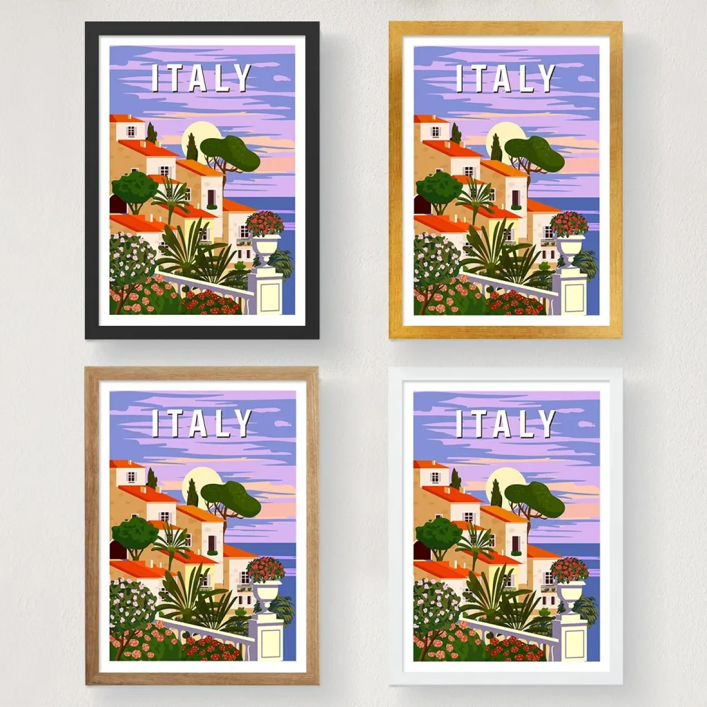 Poster A3 Wallity, Itali - 2018 - 2