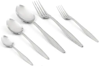 Set lugësh e pirunësh, 60 copë, Hermia, D42