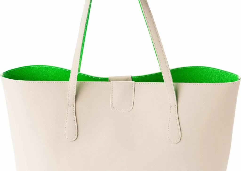 Çantë tote Lucky Bees, krem, 1238 Znc - 4