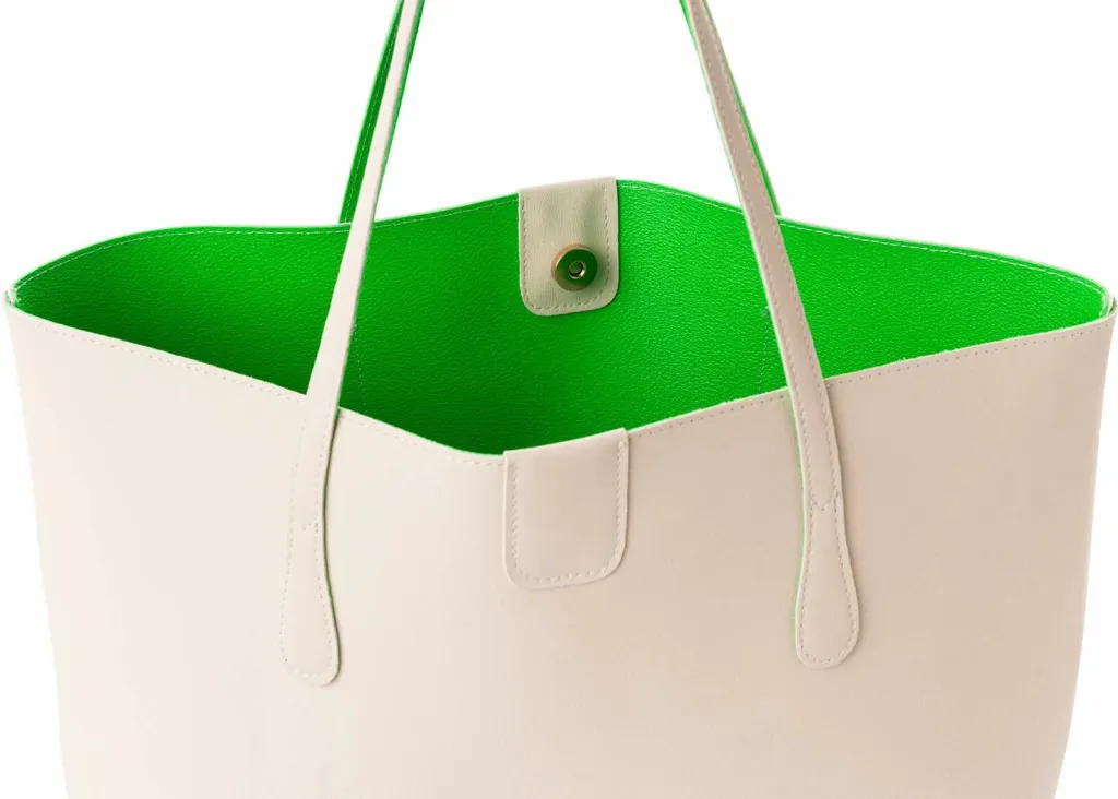 Çantë tote Lucky Bees, krem, 1238 Znc - 5