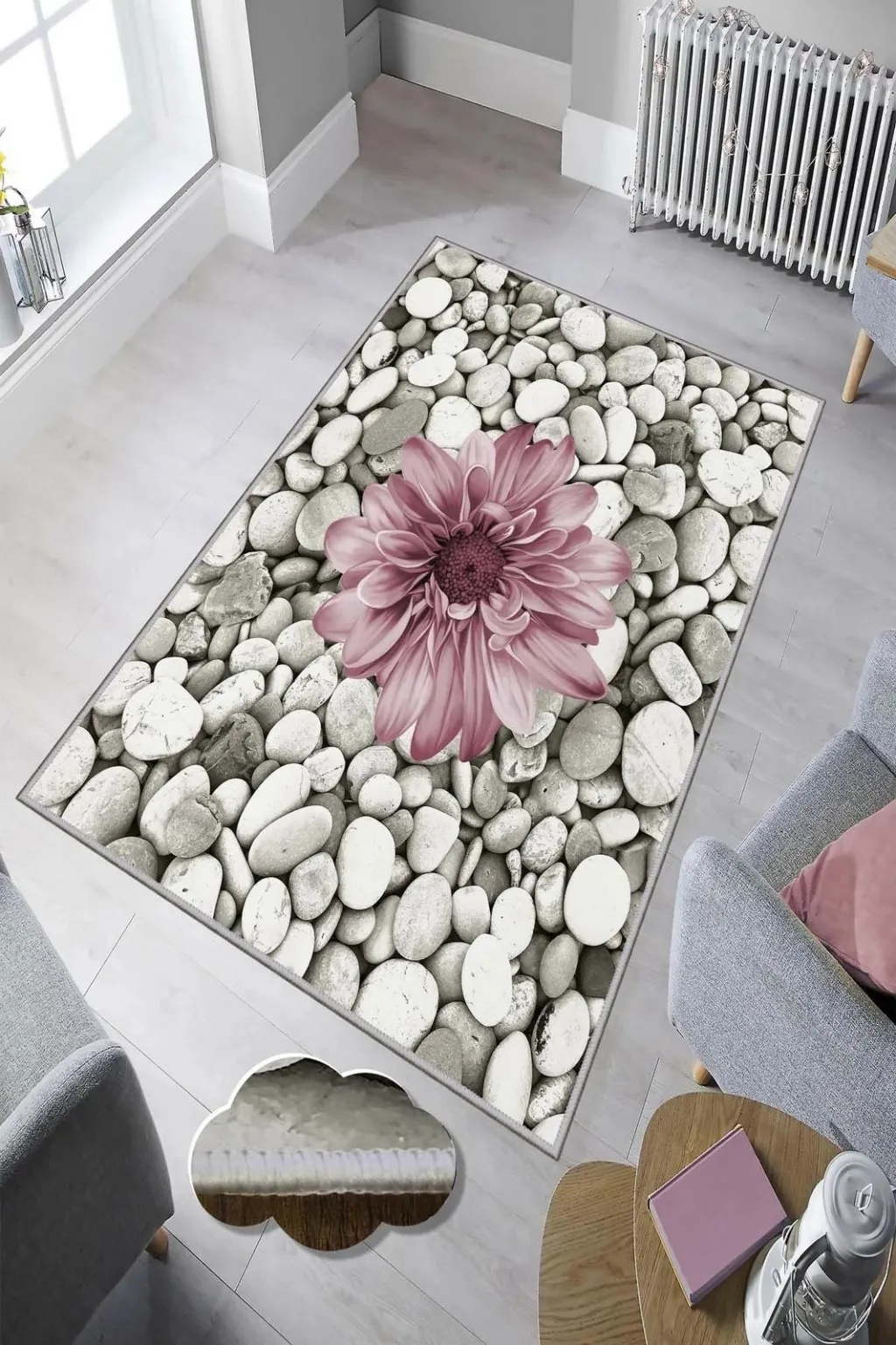 Qilim (60x100) Conceptum Hypnose, Hmnt673, shumëngjyrësh - 1