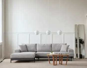 Këndare Atelier del Sofa, gri, kënd i majtë