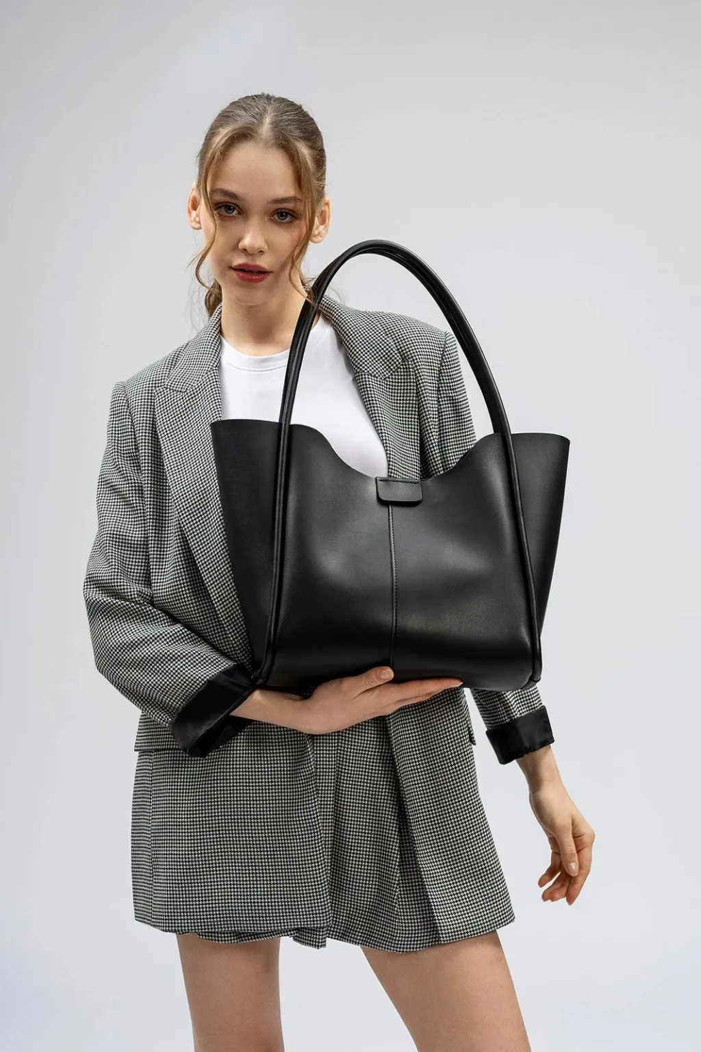 Tote bag Lucky Bees, e zezë, 1264 Npt - 11