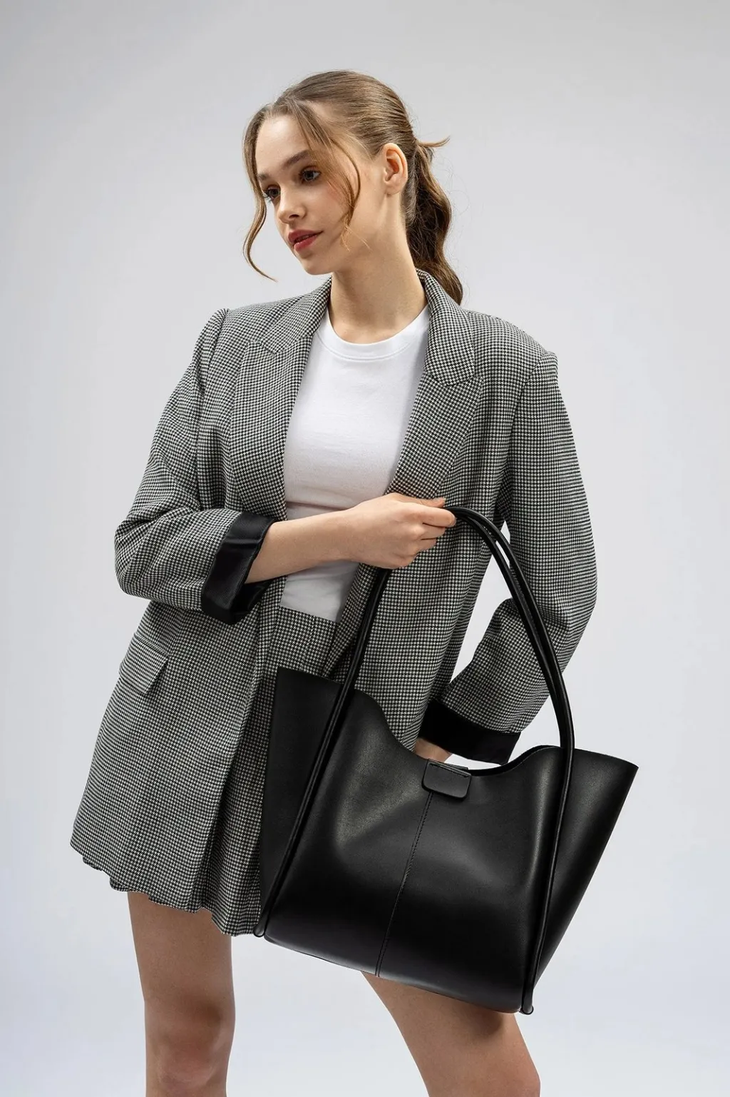 Tote bag Lucky Bees, e zezë, 1264 Npt - 10