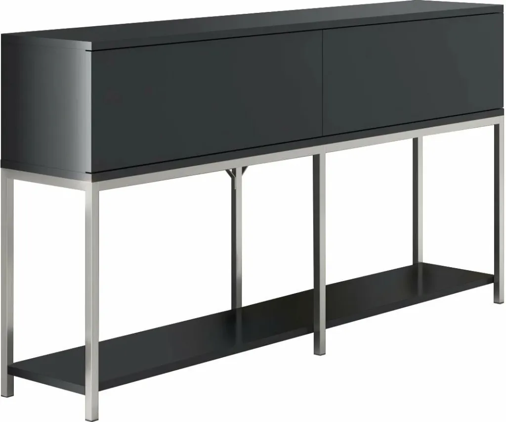 Konsol Hanah Home, Lord, antracit, argjend - 3