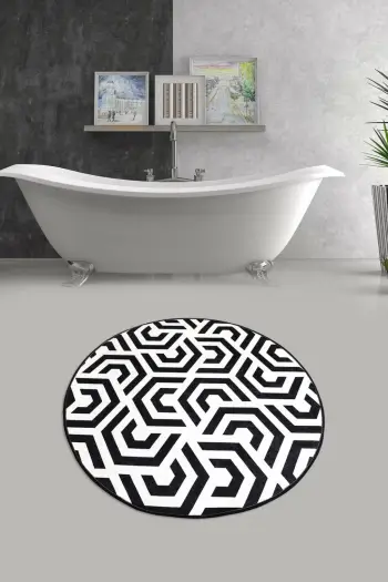Tapet banje Mijölnir, Line Djt, shumëngjyrësh, 100 cm
