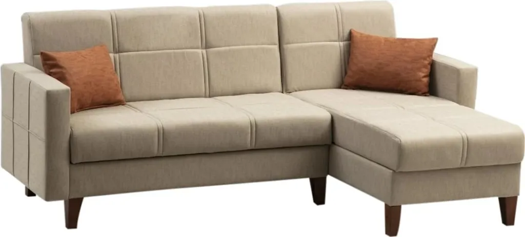 Kënd-sofë krevati Atelier del Sofa, Polya, bezhë - 6