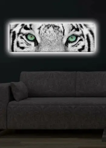 Pikturë dekorative me drita LED, kanavacë, Wallity, 3090DACT-19