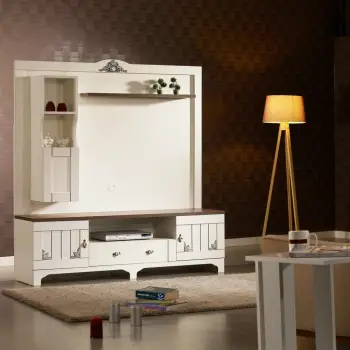 Njësi TV Gazel, bardhë, kafe