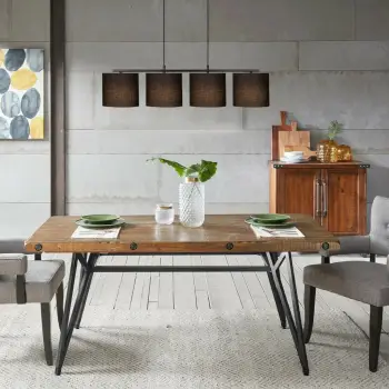 Llambë tavani Opviq, Valiz - 4711, ngjyrë e zezë, moderne, 110x25cm