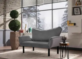Divan-krevat dy vendësh Atelier del Sofa, ngjyrë krem, Chatto