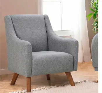 Karrige Wing Hera, Atelier del Sofa, ngjyrë gri
