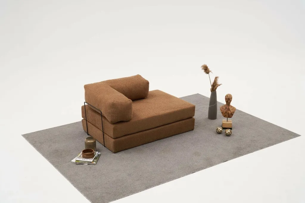 Divan dy ulës Comfort, kafe, Atelier del Sofa - 2