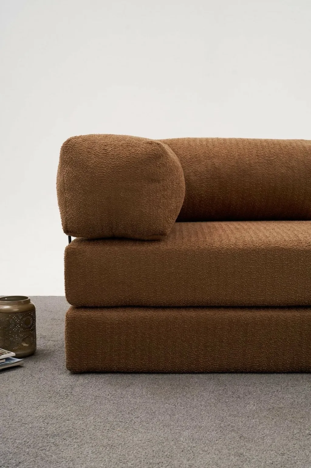 Divan dy ulës Comfort, kafe, Atelier del Sofa - 3