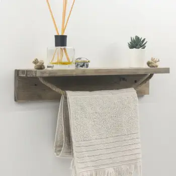 Raft muri Hanah Home, ngjyrë arre, Aa125