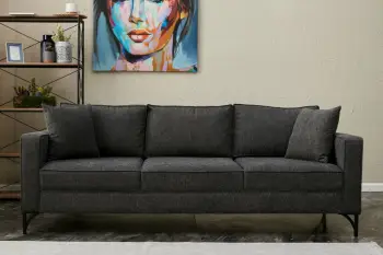 Divan treshe Atelier del Sofa, Berlin, antracit, i zi