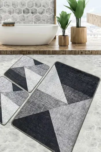 Set tapetash për banjo (3 copë), Mijölnir, Phell v2, ngjyrë gri