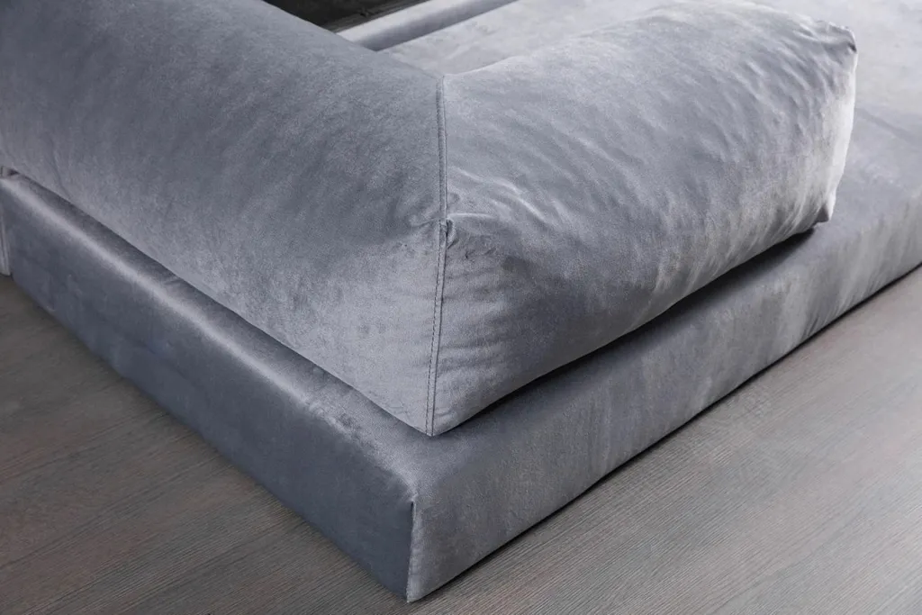 Divan-krevat 2 vende, Atelier del Sofa, Via Con, gri e çelët - 6