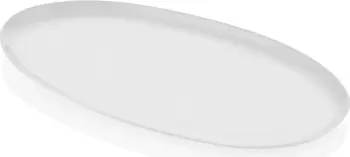 Pjatë servirëse Hermia CTT0024, 22 x 43 x 1 cm, e bardhë