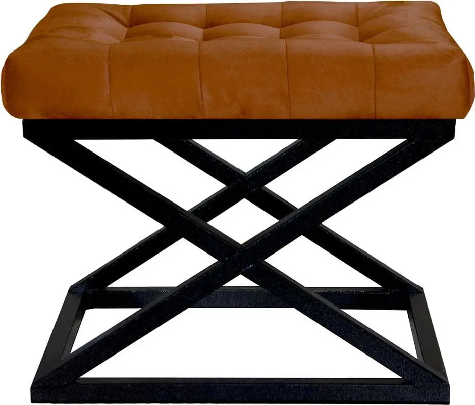 Puf Atelier del Sofa, Capraz, e zezë/terracota - 1