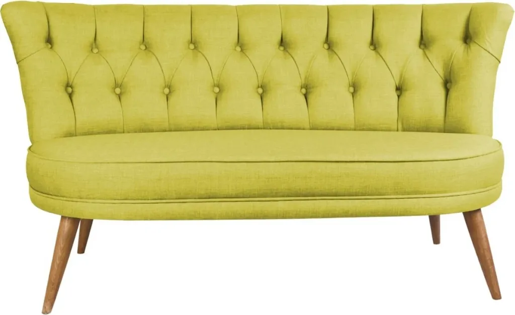 Divan dy-vendësh, ngjyrë peanut green, Atelier del Sofa, Richland Loveseat - 1