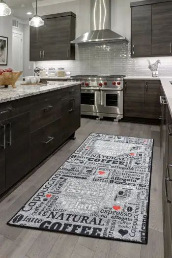 Qilim për korridor, Conceptum Hypnose, Fincan, gri, 100x200cm