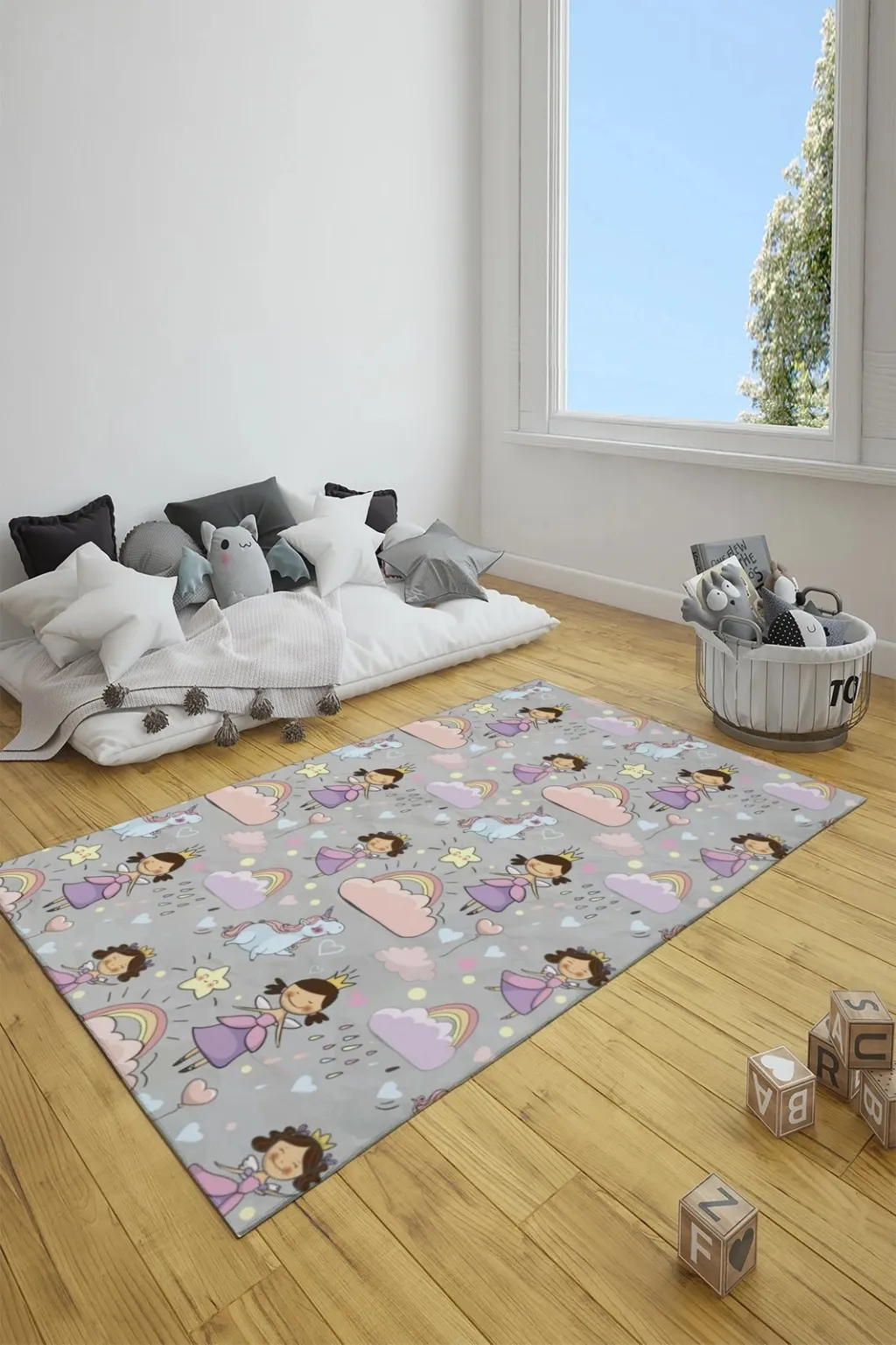 Qilim (80 x 150) Conceptum Hypnose, CT-3058, shumëngjyrësh - 1