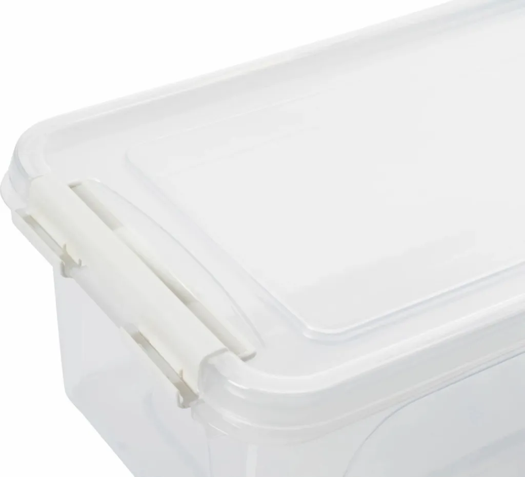 Set kuti plastike për organizim (4 copë), Hermia, 4Lukutu10, transparente - 11