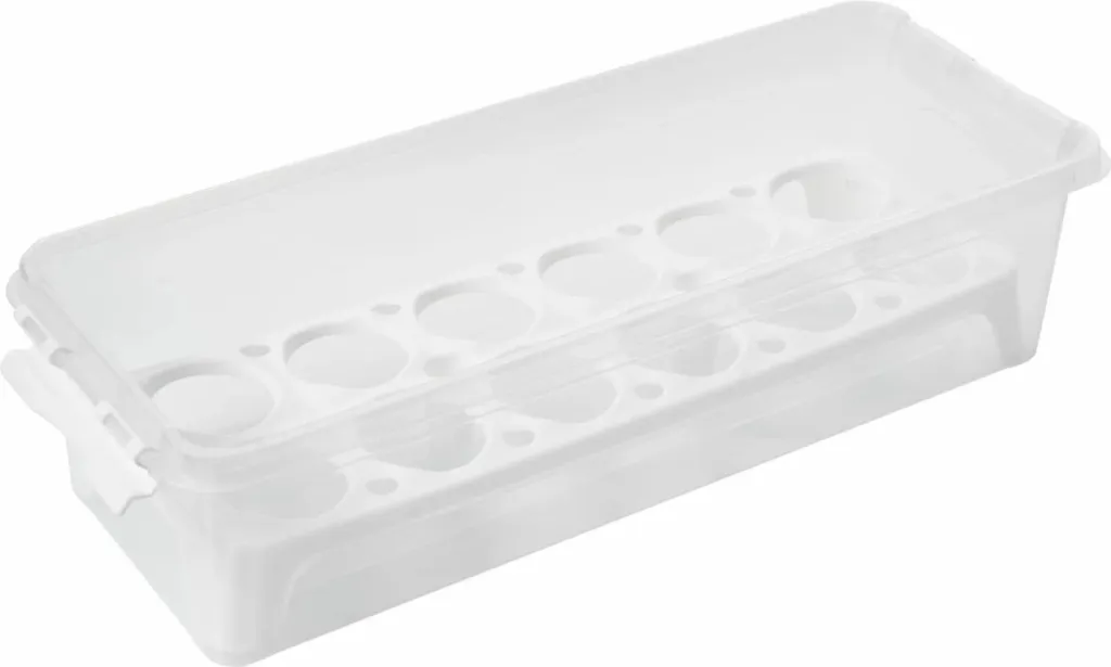 Set kuti plastike për organizim (4 copë), Hermia, 4Lukutu10, transparente - 9