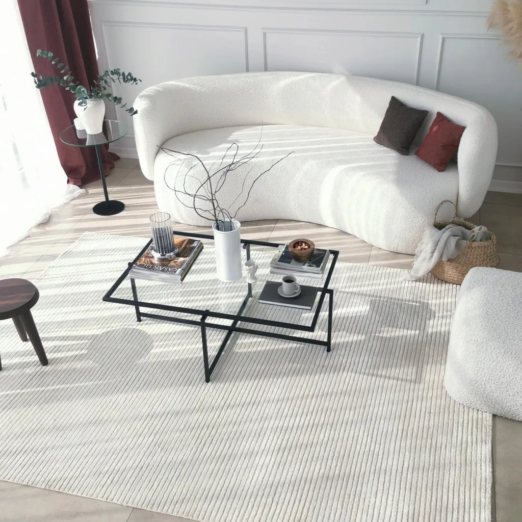 Tavolinë kafeje Hanah Home, Sun S408, ngjyrë e zezë - 3