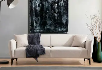 Divan treshe Atelier del Sofa, Belissimo, ngjyrë off white