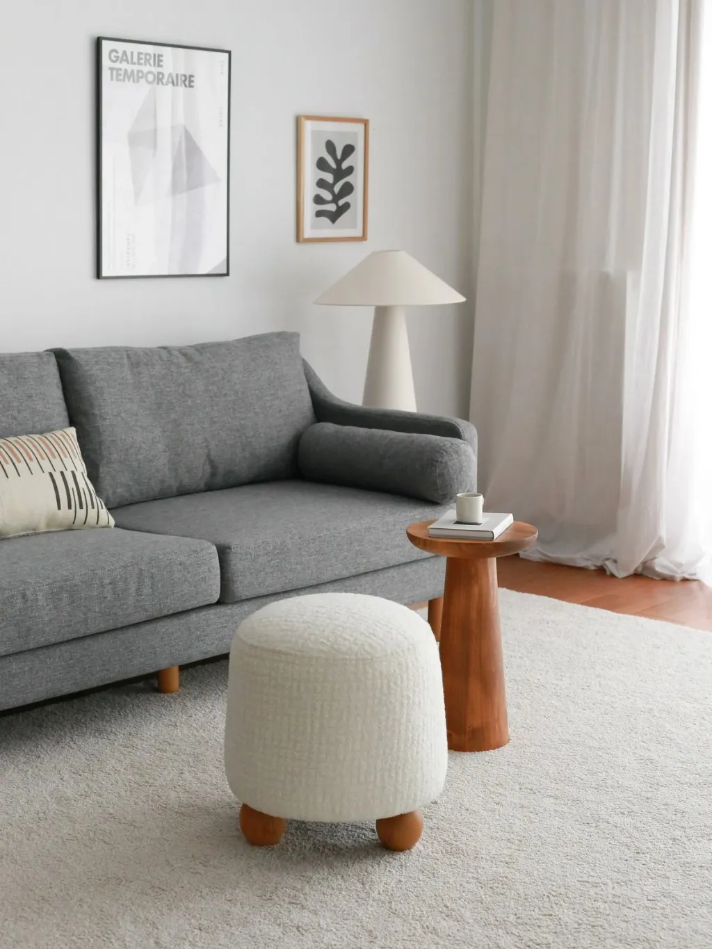 Puf Atelier del Sofa, Fumi, i bardhë - 2