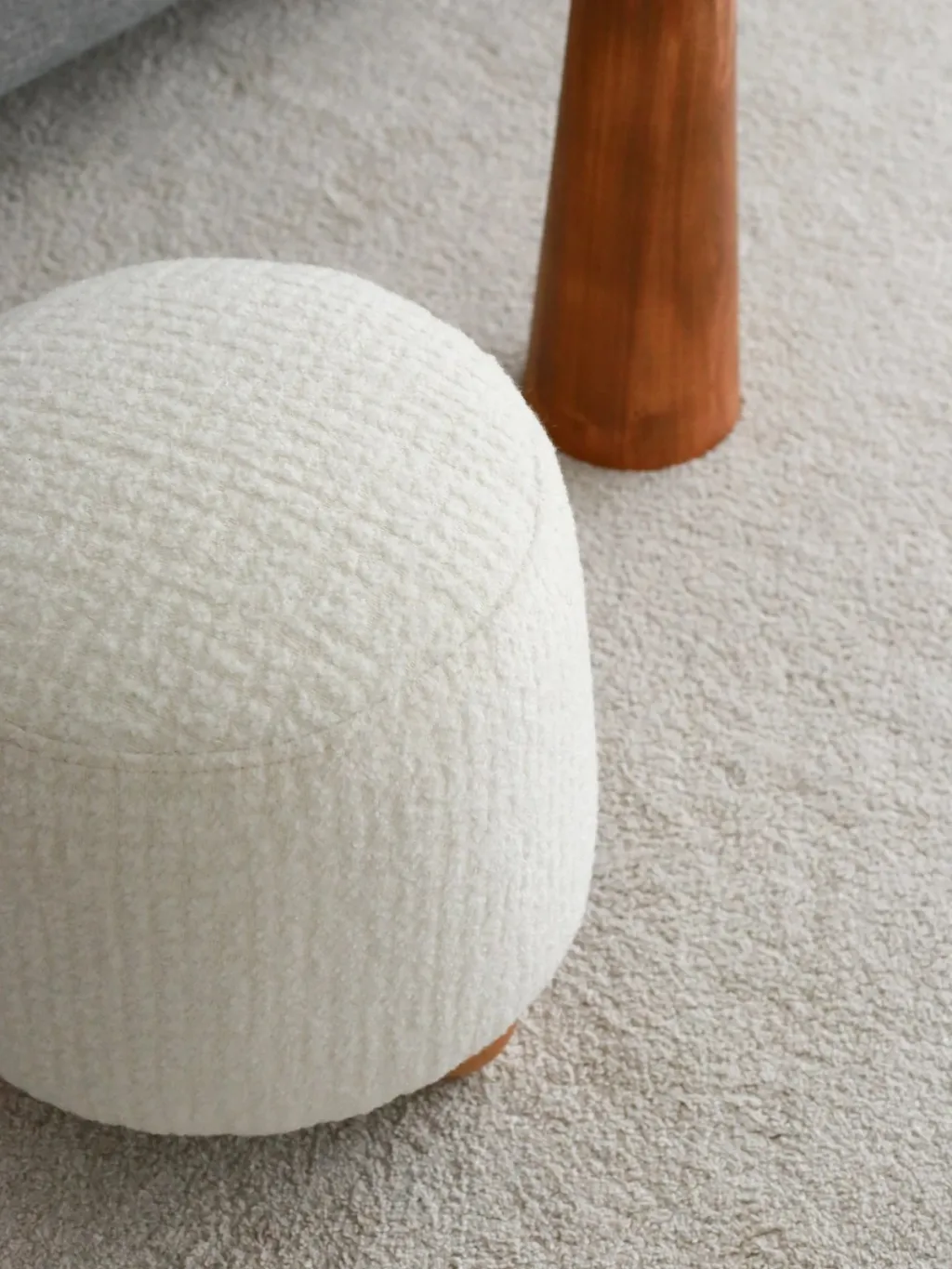 Puf Atelier del Sofa, Fumi, i bardhë - 3