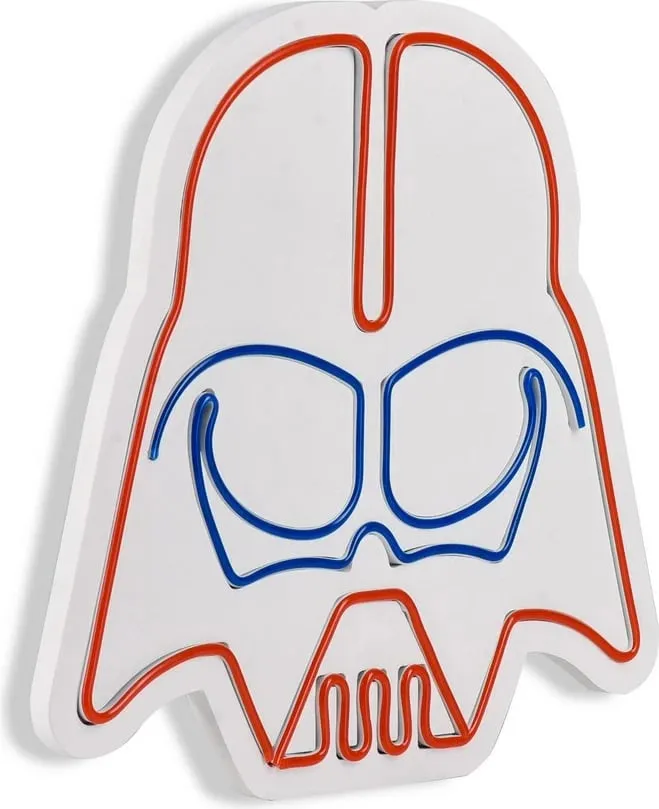 Dekor dritash LED plastike, Darth Vader, e kuqe dhe blu - 8