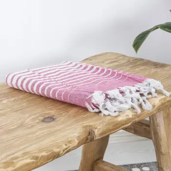 Peshqir plazhi Fouta Mijölnir, Alagra, rozë